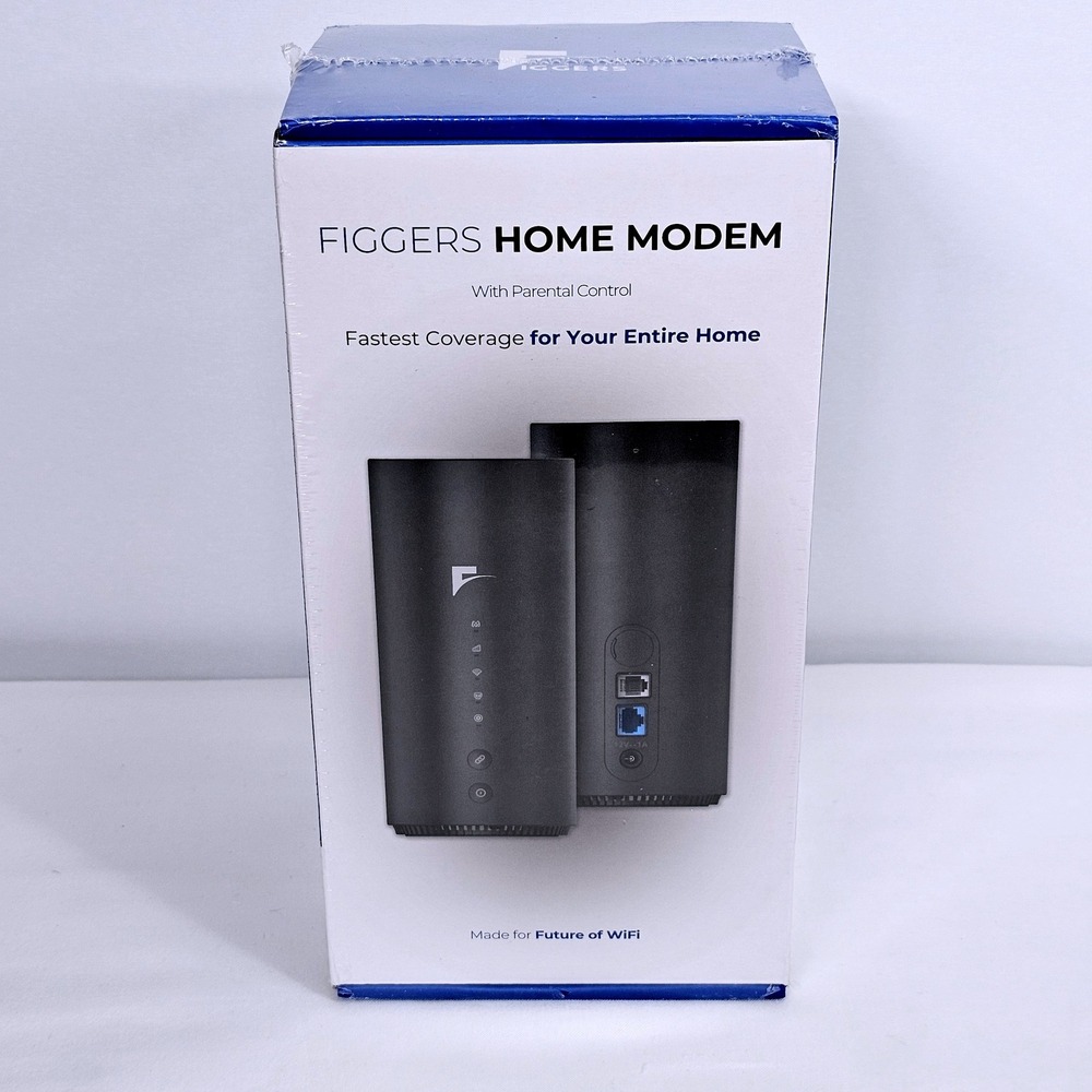 Figgers Home Modem Wireless Internet Router AC1200 Parental Control New Sealed - Picture 3 of 8